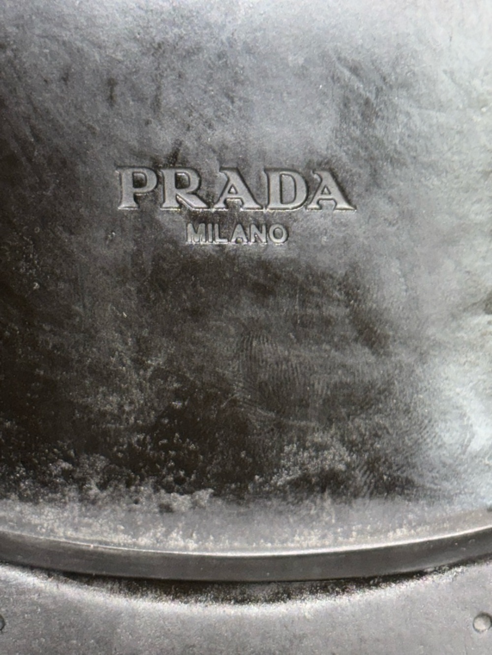 Prada Men's two tone navy blue shiny Leather Dress Monk Shoes w/ Tassel size 7 - Picture 4 of 10